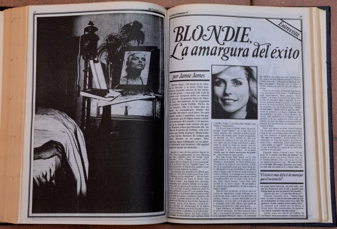Blondie. La amargura del exito